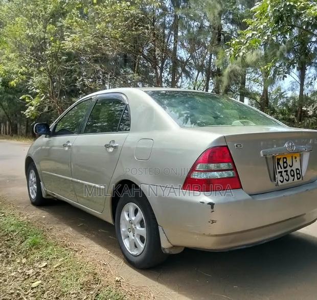 Toyota Corolla 2002 Silver