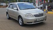 Toyota Corolla 1.5 Sedan 2002 Silver for sale