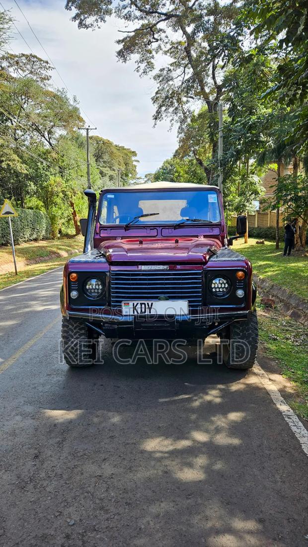 Land Rover Defender 2002 Maroon