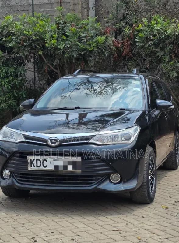 Toyota Corolla Fielder 2015 Black