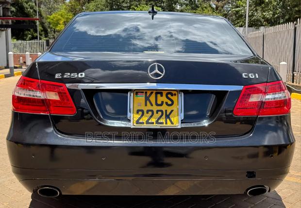 Mercedes-Benz E250 2012 Black