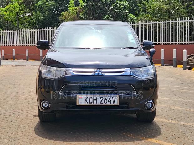 Mitsubishi Outlander ES 4dr SUV (2.4L 4cyl CVT) 2015 Black