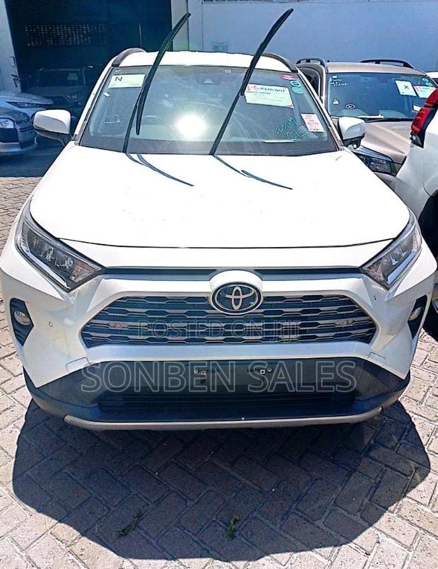 Toyota RAV4 XLE Premium AWD 2019 White