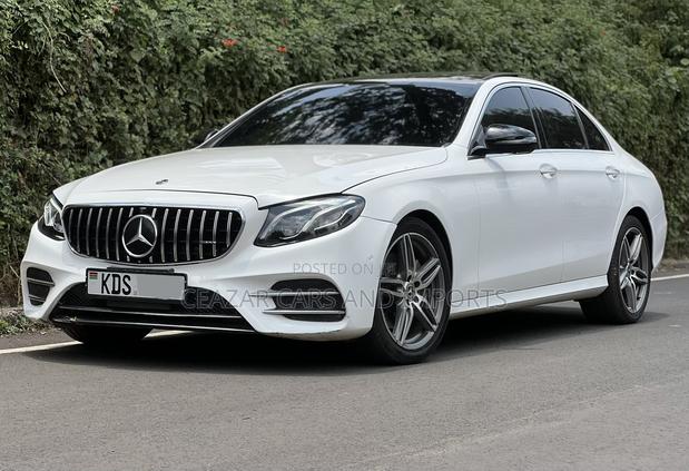 Mercedes-Benz E200 2018 White