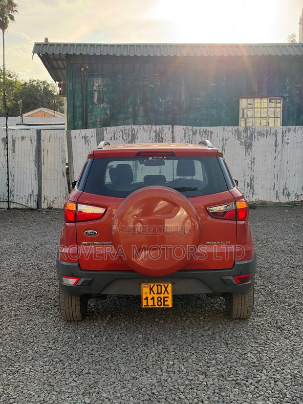 Ford Ecosport 2016 Orange