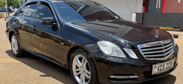 Mercedes-Benz E250 2012 Black