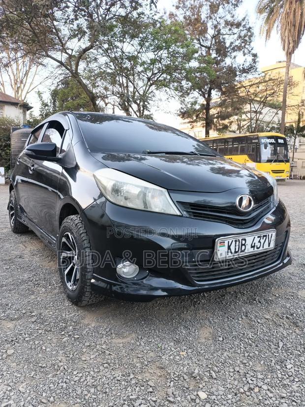 Toyota Vitz 2014 Matt Black