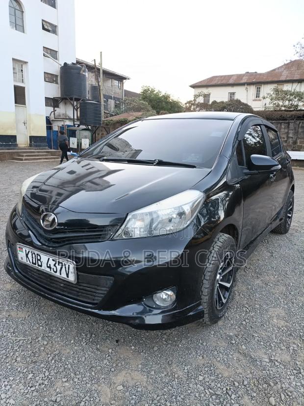 Toyota Vitz 2014 Matt Black