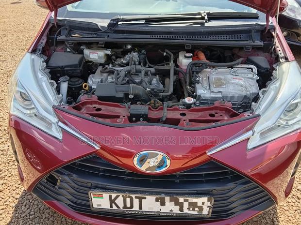 Toyota Vitz 2019 Maroon