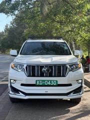 Toyota Land Cruiser Prado 2.8 2019 White for sale