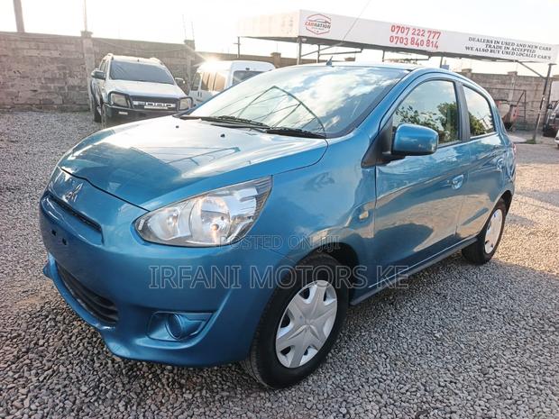 Mitsubishi Mirage 2014 Blue