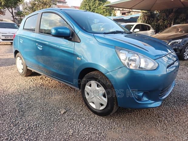 Mitsubishi Mirage 2014 Blue