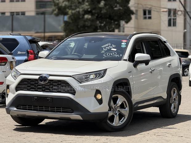 Toyota RAV4 XLE Premium AWD 2019 White