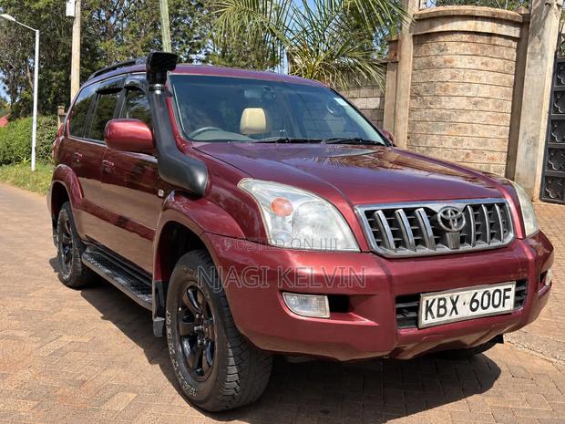 Toyota Land Cruiser Prado 3.0 D-4D 5dr 2006 Red