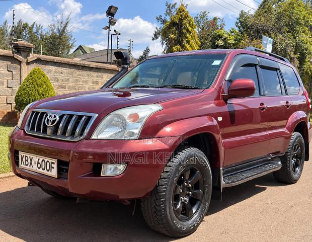 Toyota Land Cruiser Prado 3.0 D-4D 5dr 2006 Red