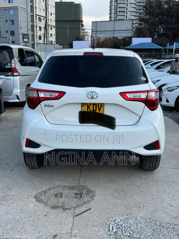 Toyota Vitz 2018 White
