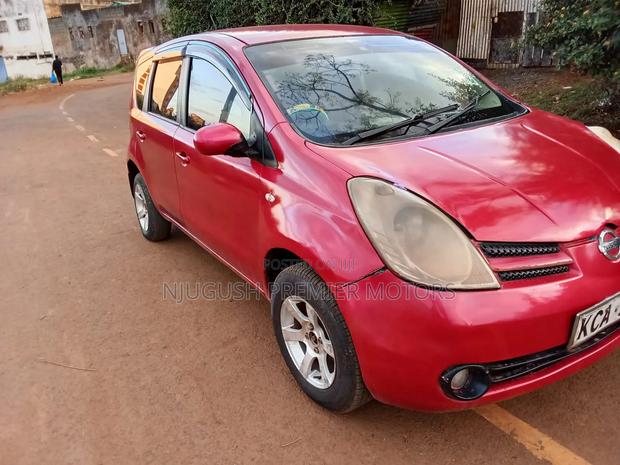Nissan Note 2007 Red