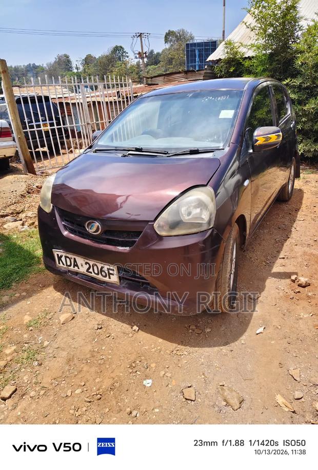 Daihatsu Mira 2014 Burgundy