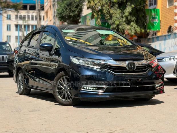 Honda Fit Shuttle 2019 Matt Black