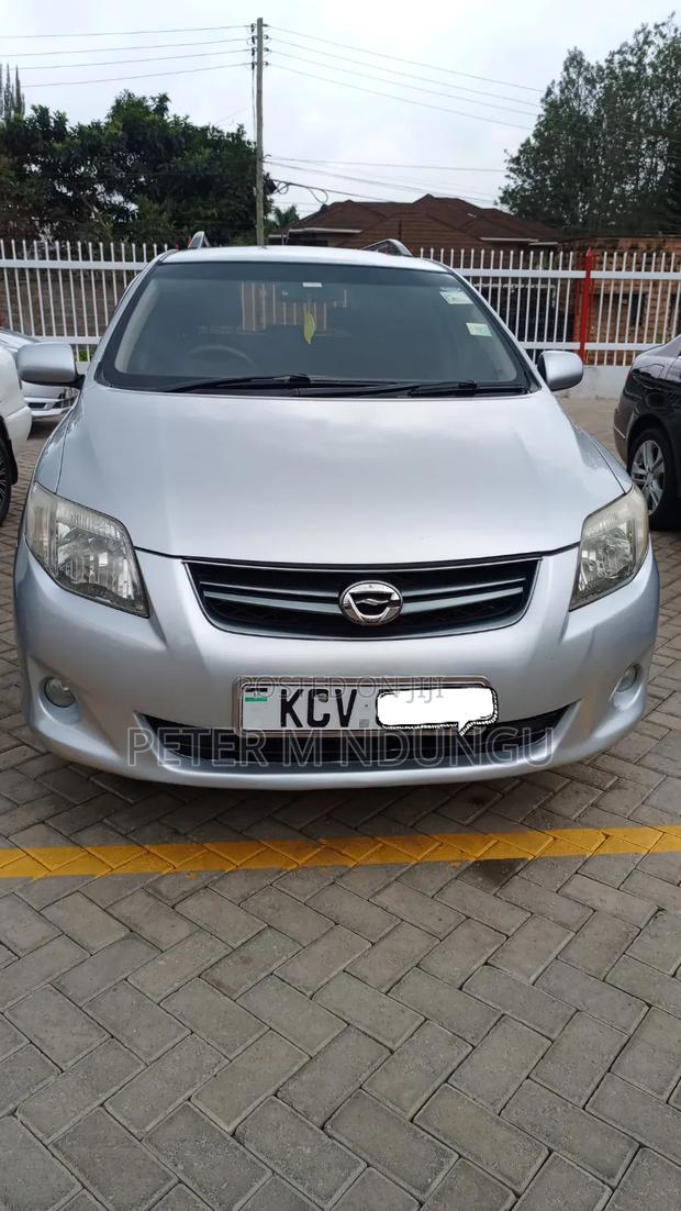 Toyota Corolla Fielder 2012 Silver