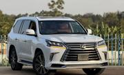 Lexus LX 2019 White for sale