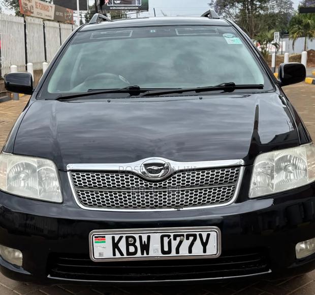 Toyota Corolla Fielder 2006 Black