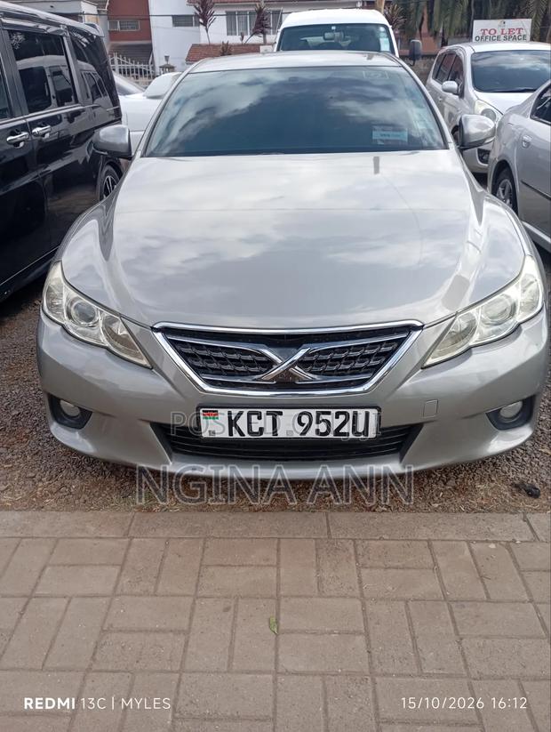 Toyota Mark X 2012 Silver