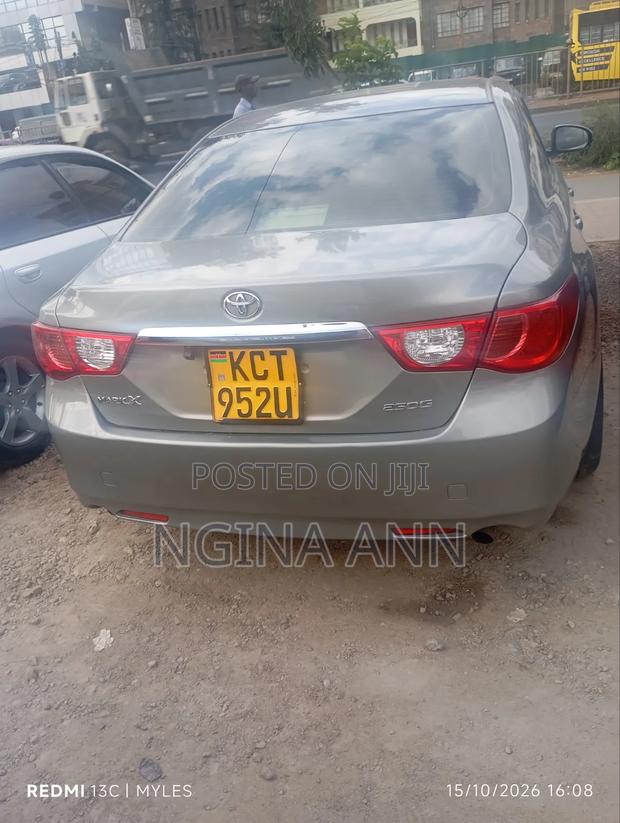 Toyota Mark X 2012 Silver