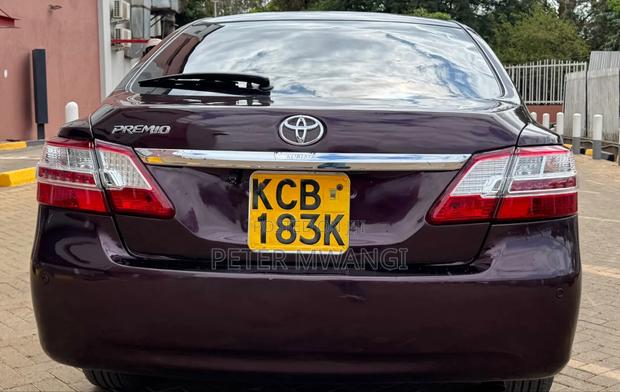 Toyota Premio 2007 Maroon