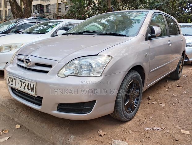 Toyota Corolla RunX 2007 Silver