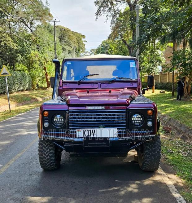 Land Rover Defender 2002 Maroon