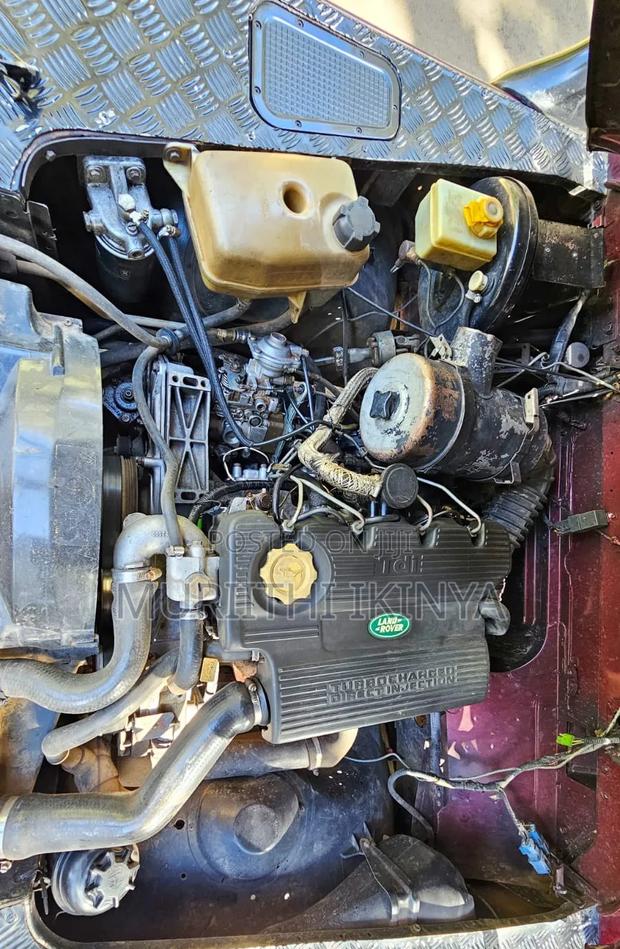 Land Rover Defender 2002 Maroon