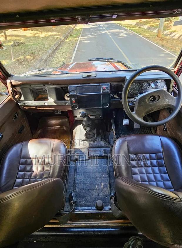 Land Rover Defender 2002 Maroon