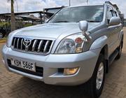 Toyota Land Cruiser Prado 2004 Silver for sale