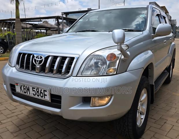 Toyota Land Cruiser Prado 2004 Silver