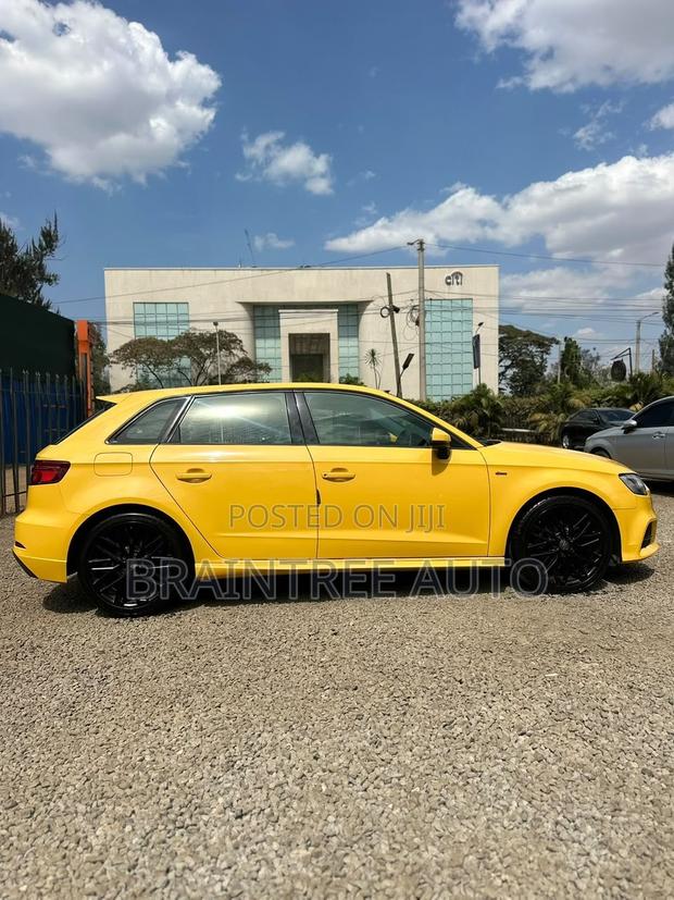 Audi A3 2019 Yellow
