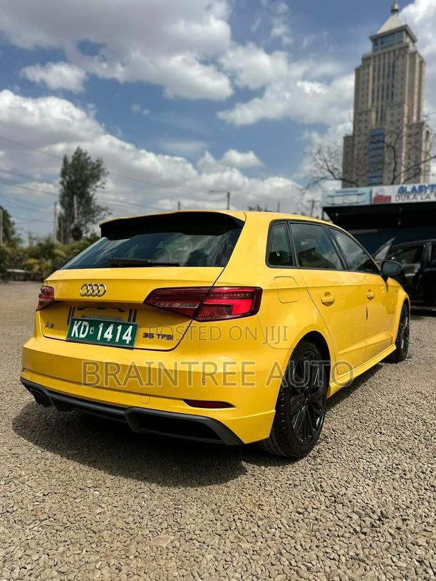 Audi A3 2019 Yellow