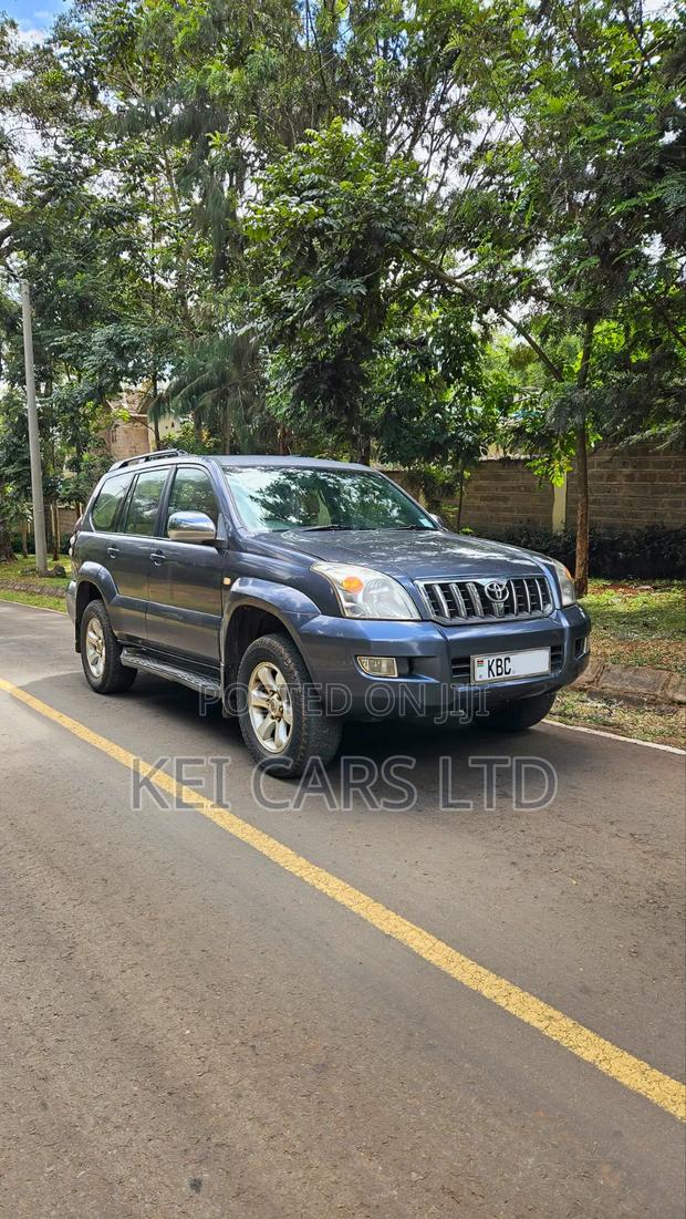 Toyota Land Cruiser Prado 2008 Gray