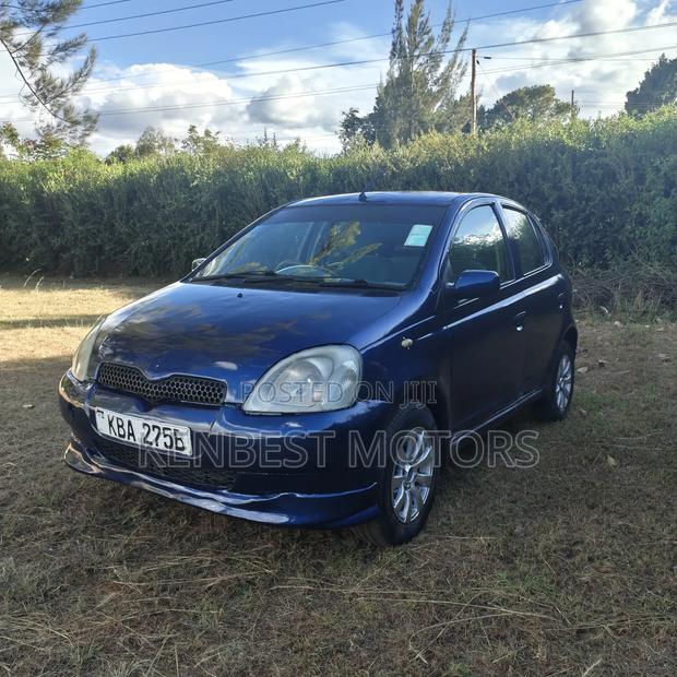 Toyota Vitz 2002 Blue