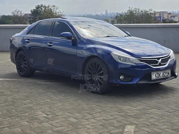 Toyota Mark X 2015 Blue
