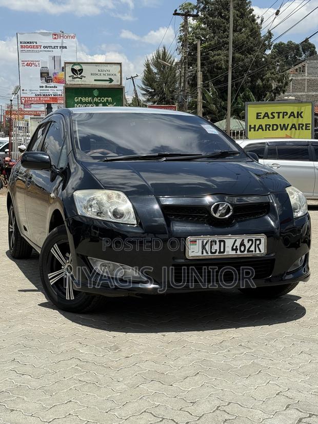 Toyota Auris 2008 Black