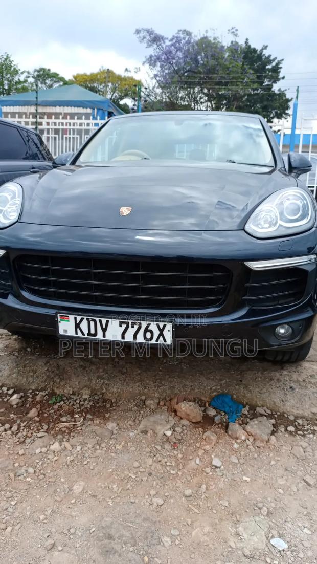Porsche Cayenne 2015 Black