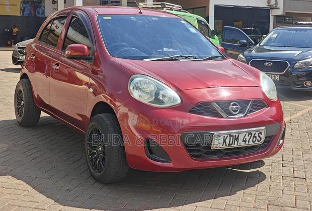 Nissan March 2015 Red