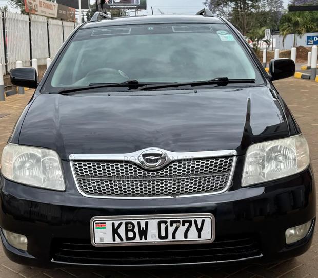 Toyota Corolla Fielder 2006 Matt Black