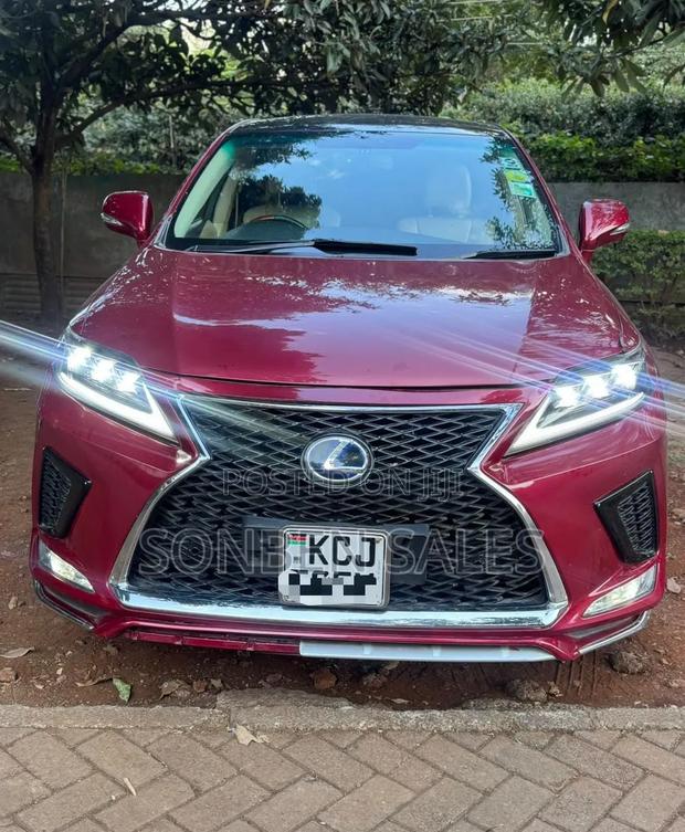 Lexus RX 450h 2010 Red