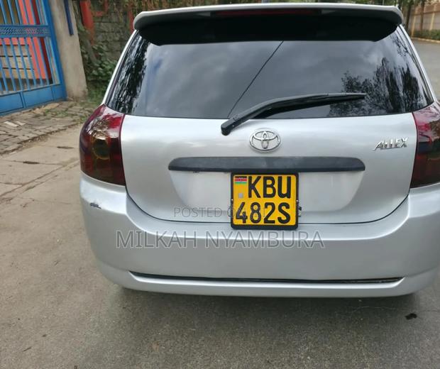 Toyota Allex 2006 Silver