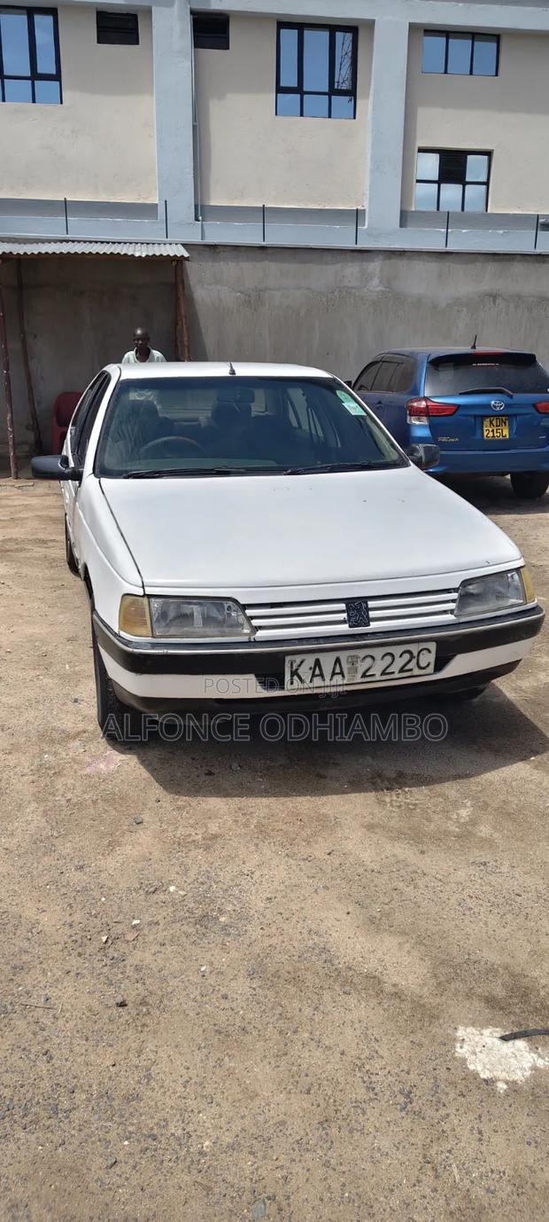 Peugeot 405 Break 1989 White
