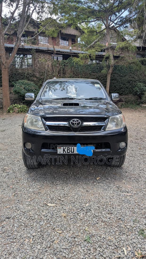 Toyota Hilux 3.0 D-4D Double Cab 4x4 Raider 2007 Black