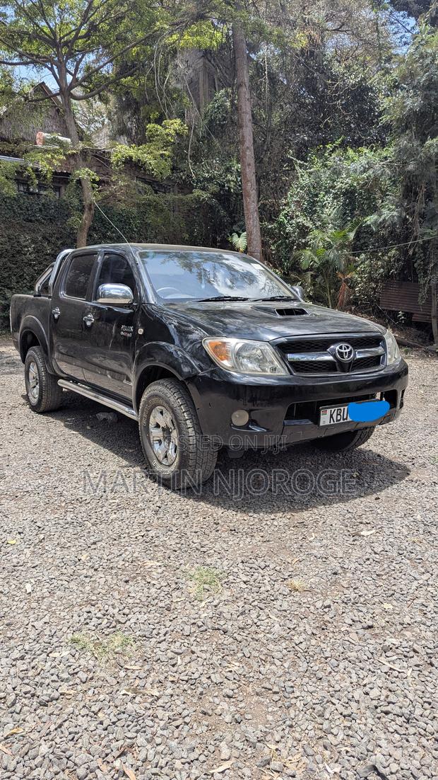 Toyota Hilux 3.0 D-4D Double Cab 4x4 Raider 2007 Black