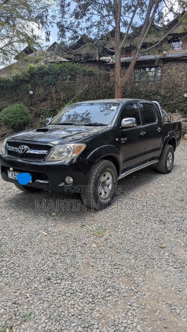 Toyota Hilux 3.0 D-4D Double Cab 4x4 Raider 2007 Black